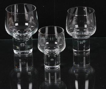 GLASSERVIS, 19 delar. Kosta. "Mambo".