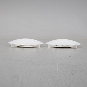 A pair of 'Plafo' ceiling lamps by Uno & Östern Kristiansson, Luxus, second half of the 20th century.