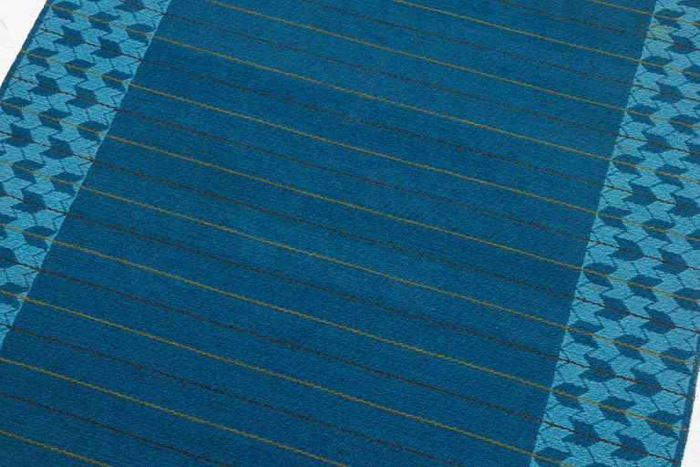 Ingrid Dessau, a double woven rug, signed ID, c. 195 x 128 cm.