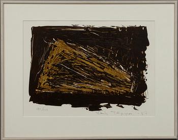 KAIN TAPPER, litografi, signerad och daterad  -87, numrerad 90/150.