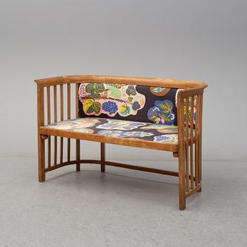 JOSEF HOFFMANN, soffgrupp, 9 delar, Jacob & Josef Kohn, Wien, Österrike tidigt 1900-tal.