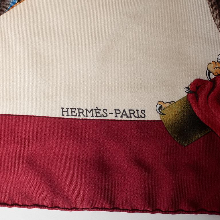 SCARF, "Chasse a Vol", Hermès.