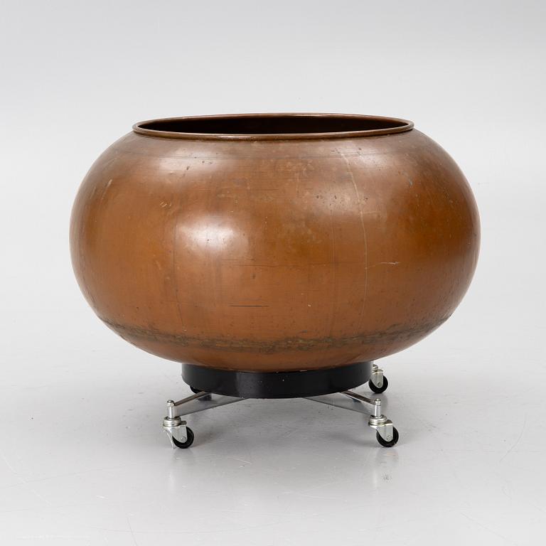 Gryta/ytterfoder, koppar, 1900-tal.