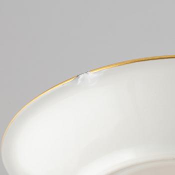 Bing & Grøndahl och Royal Copenhagen, te- och kaffeservis, 14 delar, Danmark.