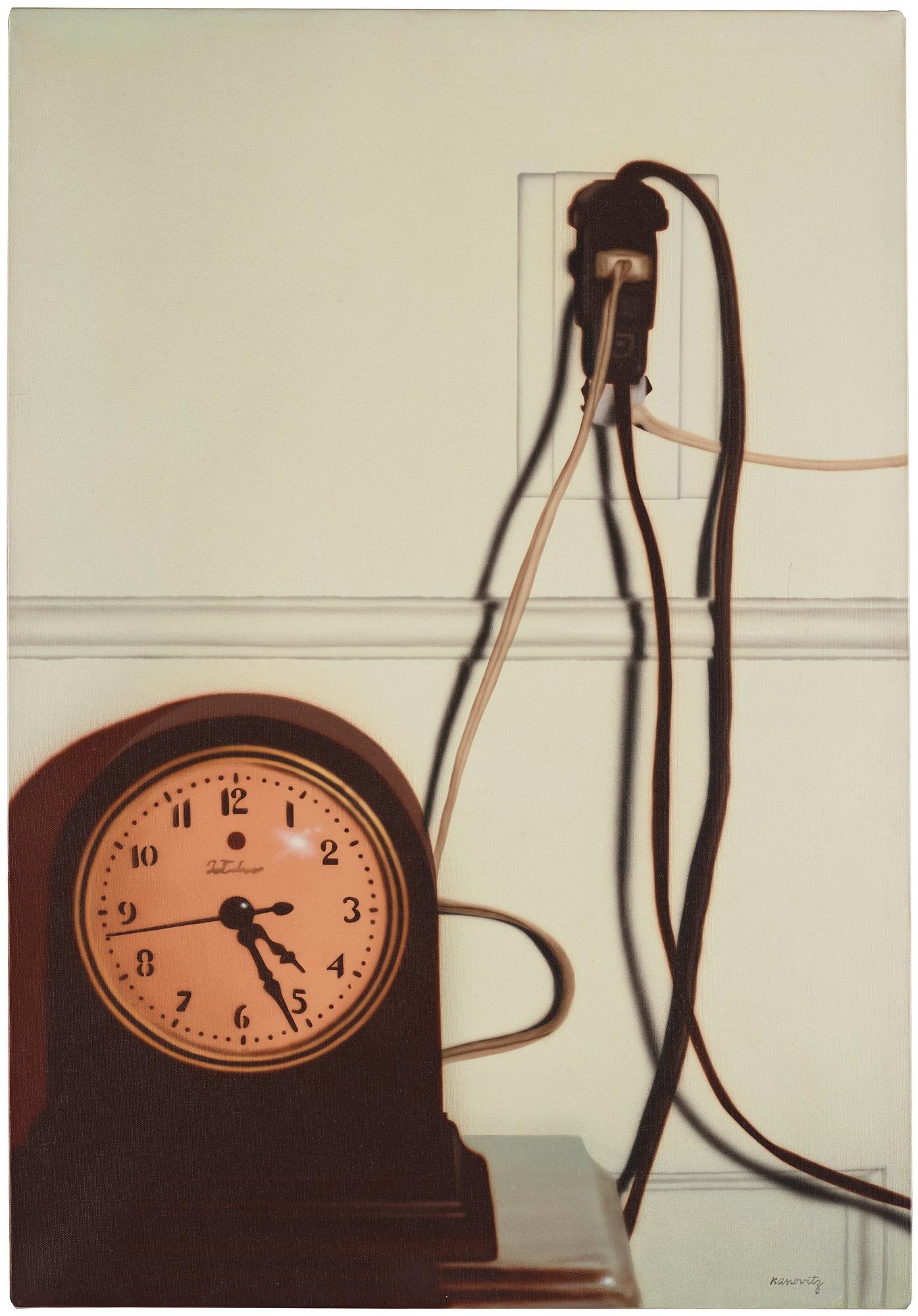 Howard Kanovitz, "Electric Clock".