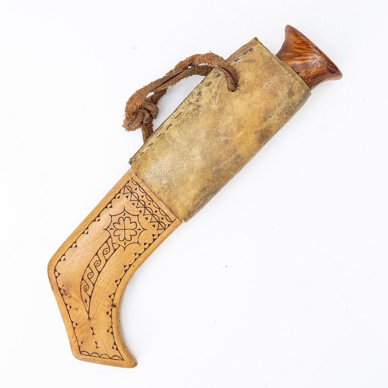 Knife. signed TS, possibly Tore Sunna,