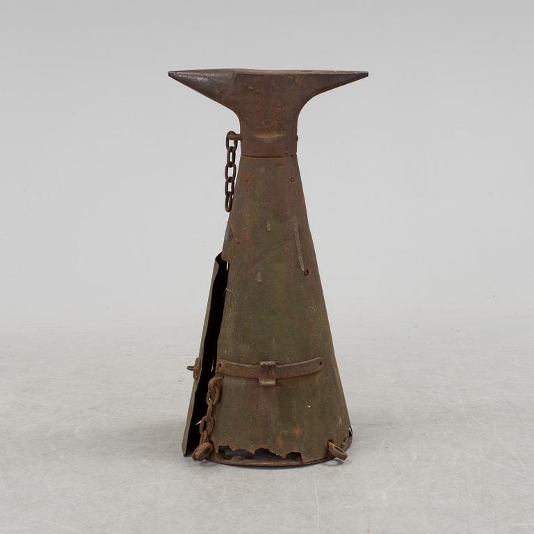 A 19th century forging stand.