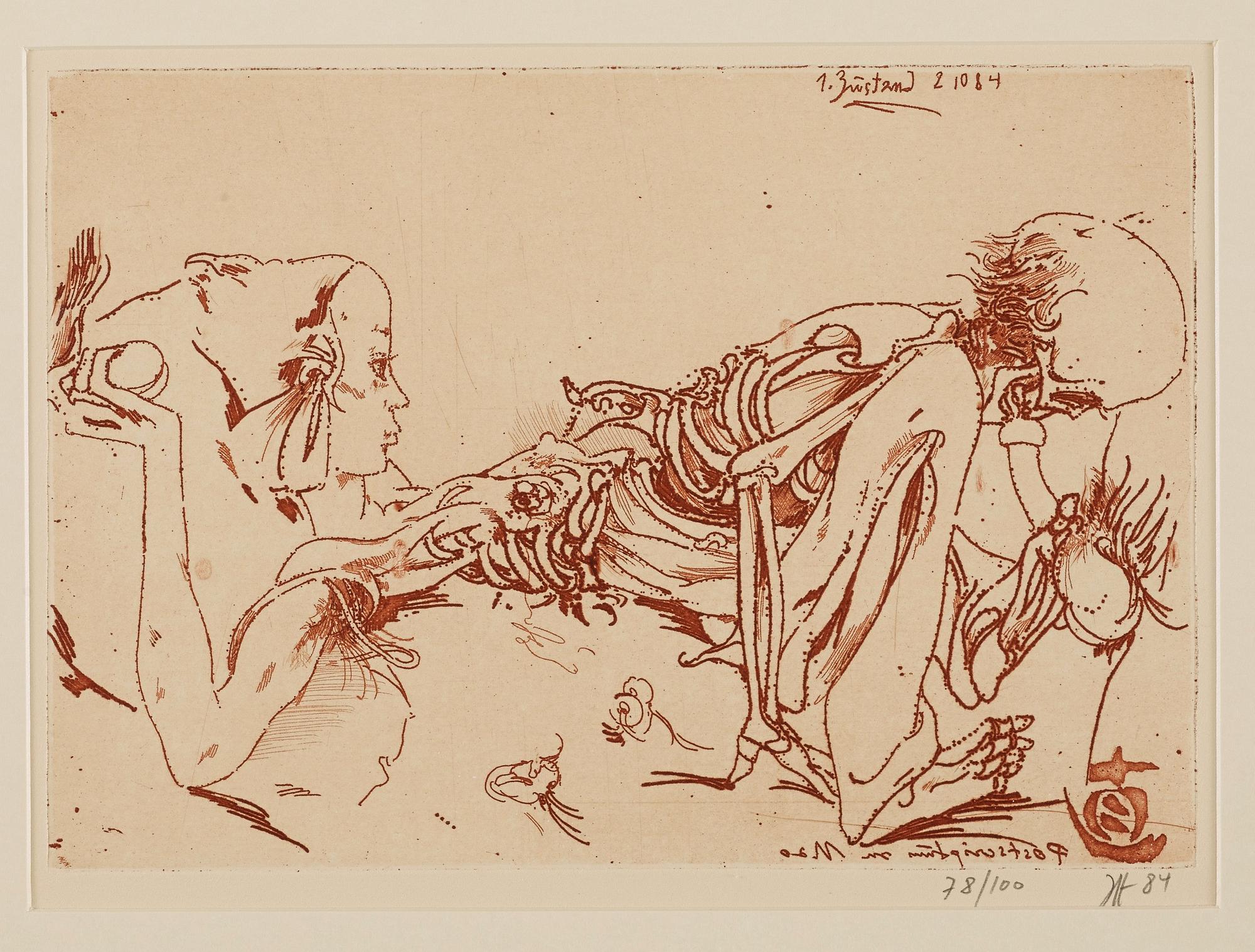 Horst Janssen, "Post scriptum".