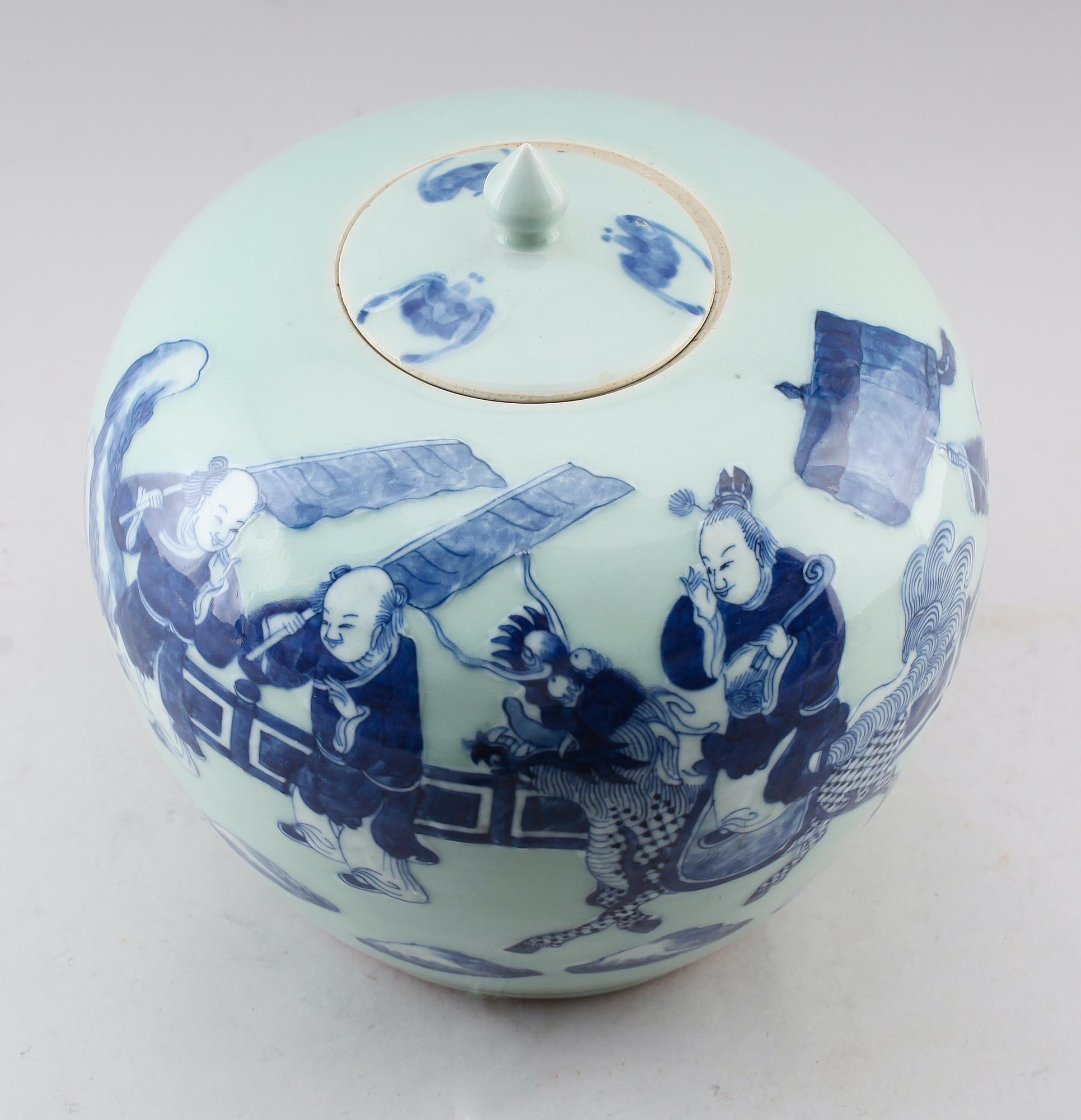 BOJAN med lock, Kina, Daoguang, 1800-tal.
