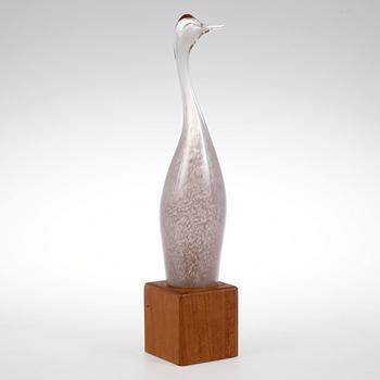FIGURIN, glas, Vicke Lindstrand, Kosta.