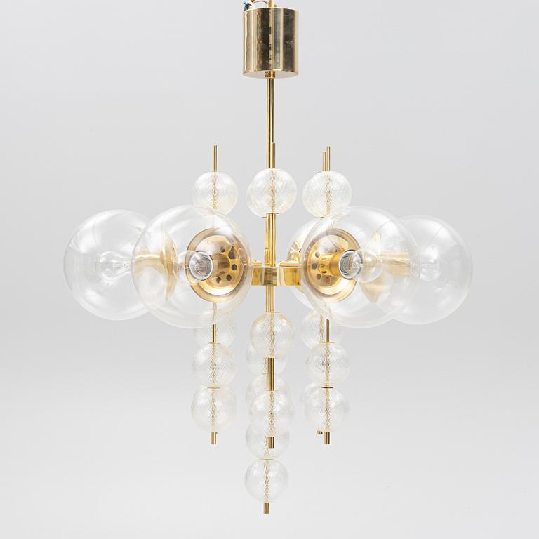 A ceiling light, late 20th Century.