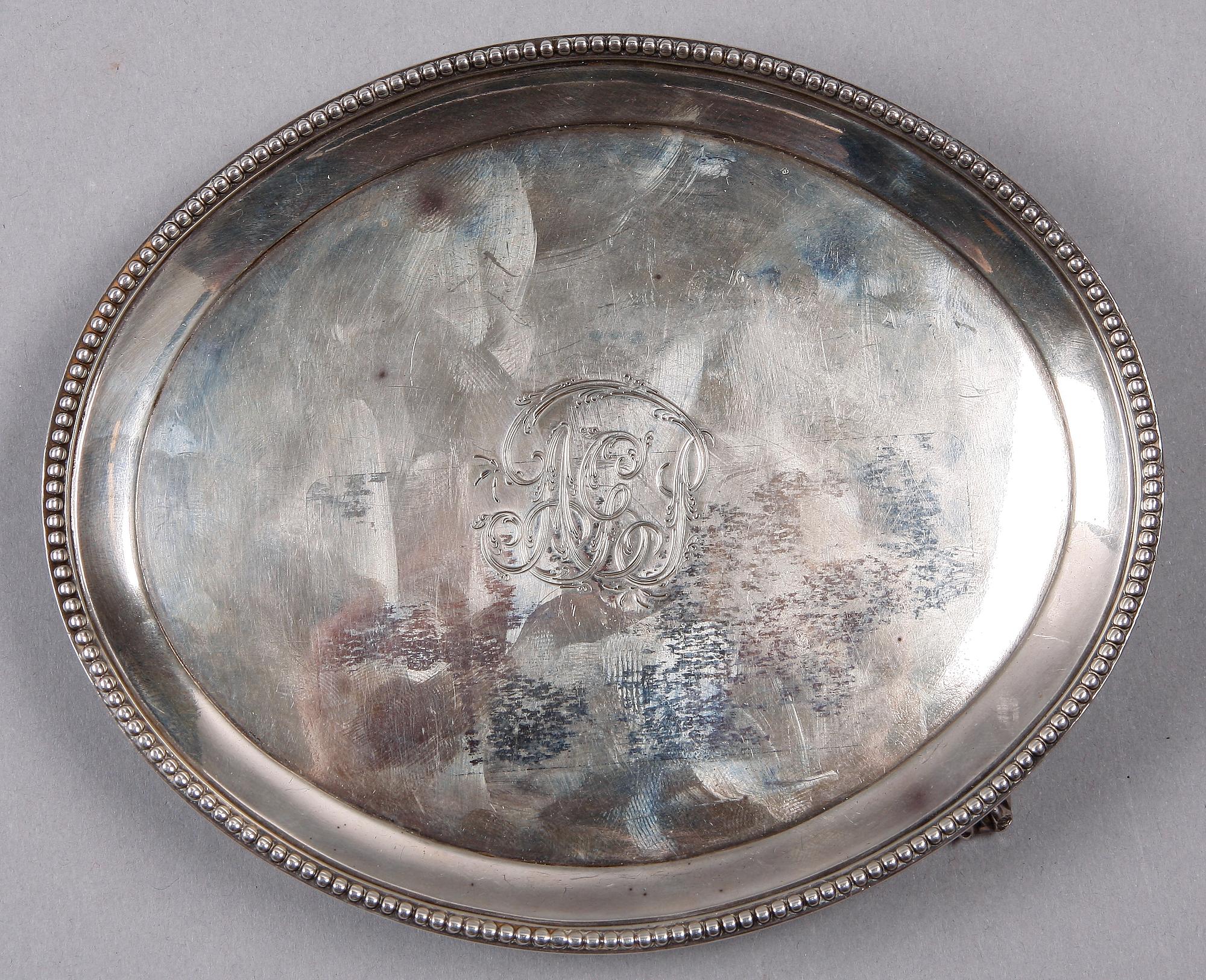 FAT AV SALVERTYP, silver, London 1817.