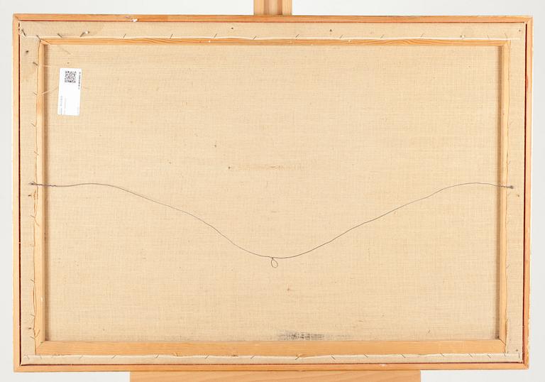 FRITZ JACOBSSON, olja på pannå, signerad och daterad -70.