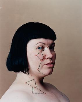 474. SIRPA PÄIVINEN, fotografi, C-print, aluminium monterad, a tergo signerad, numrerad 1/5, daterad 1999.