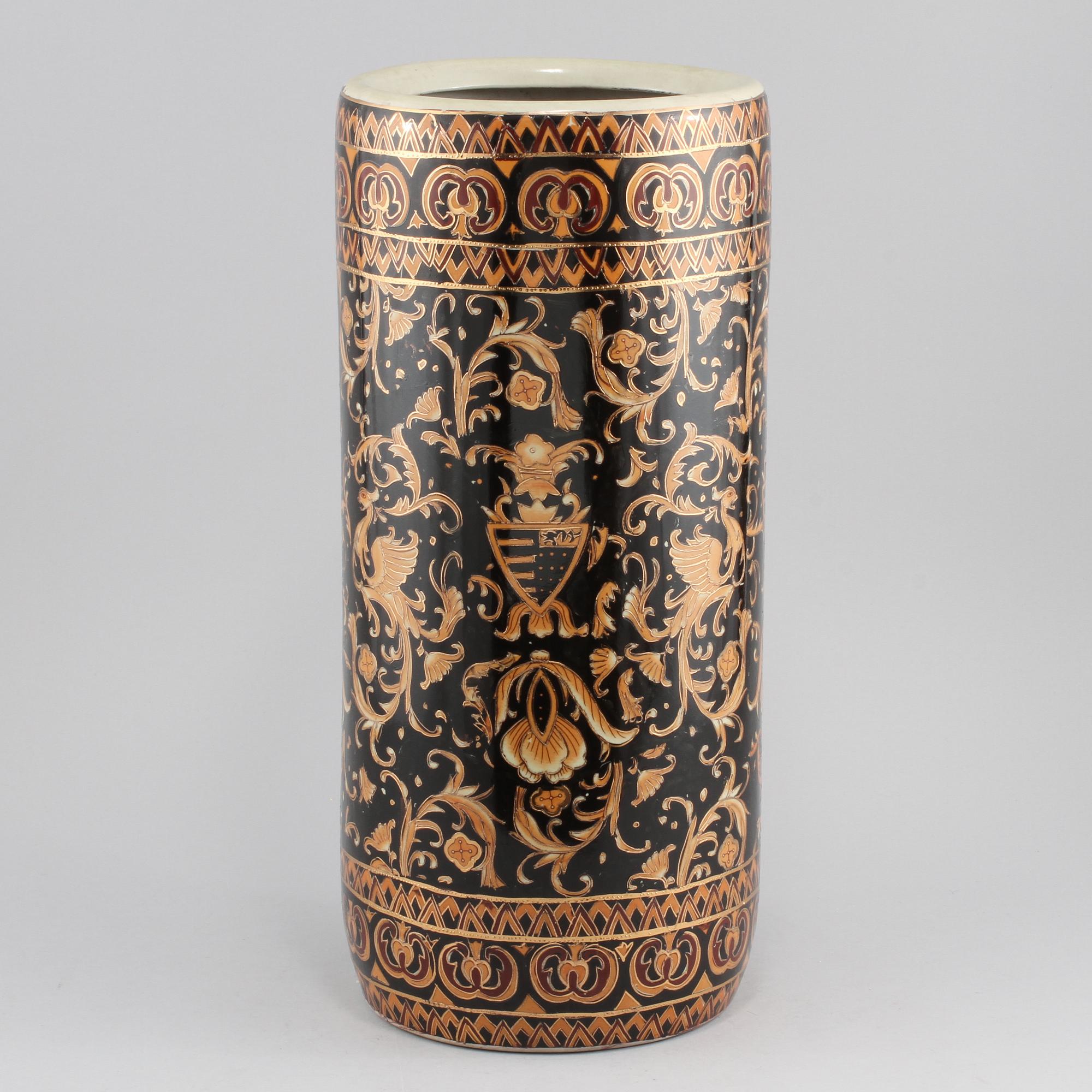 PARAPLYSTÄLL, porslin, 1900-talets andra hälft.