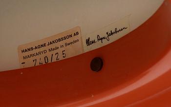 TAKLAMPA, Hans-Agne Jakobsson, Markaryd, 1950/60-tal.