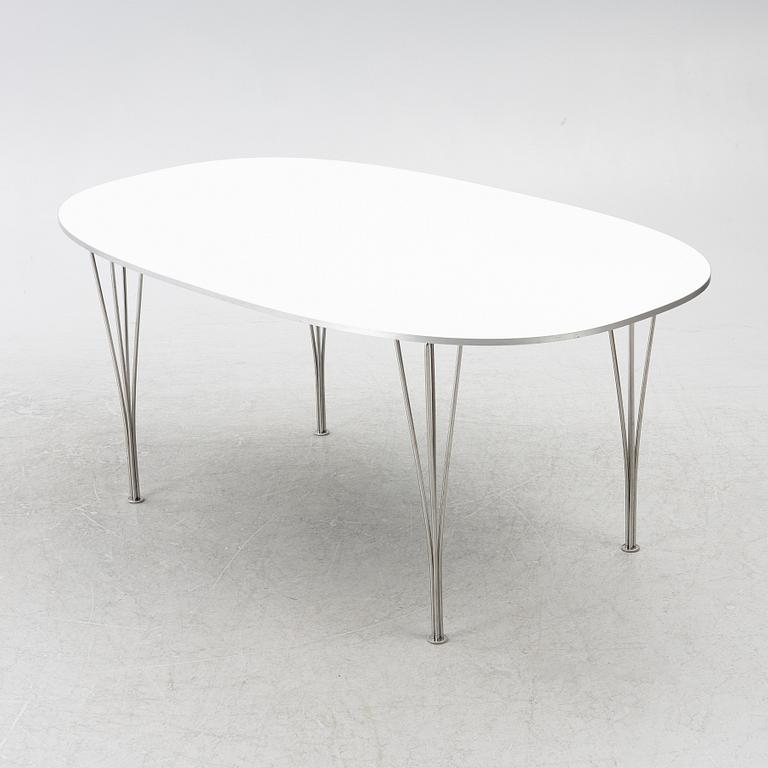 Bruno Mathsson & Piet Hein, matbord, "Superellips", Fritz Hansen, Danmark, 2007.
