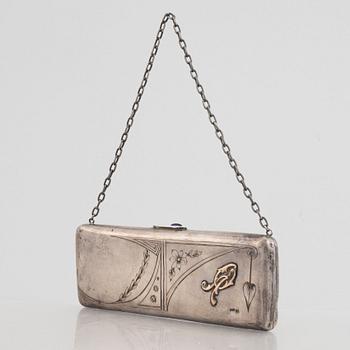 A Russian Silver Purse, Moscow 1908-1926.