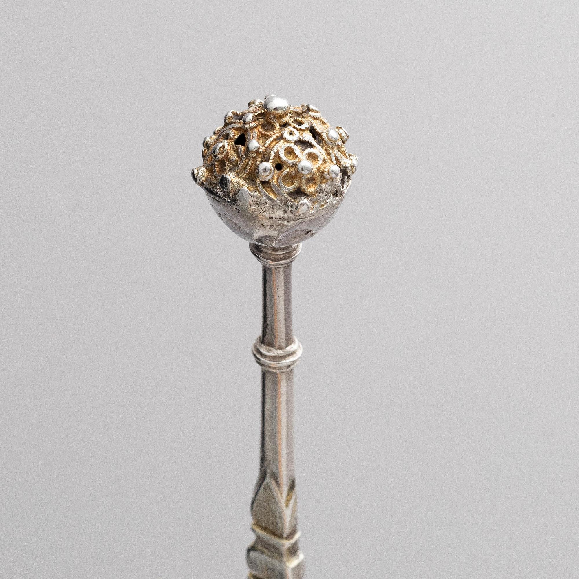 Anders Larsson, sked, silver, Norrköping (verksam 1636-1670). Barock.