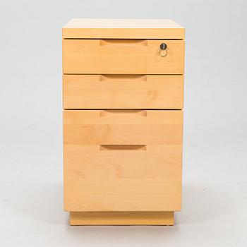 ALVAR AALTO, a 1980's 'H297' drawer unit for Artek.