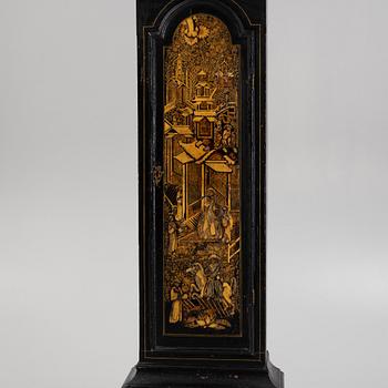 A longcase clock, England, 18th century, marked Wilson London.