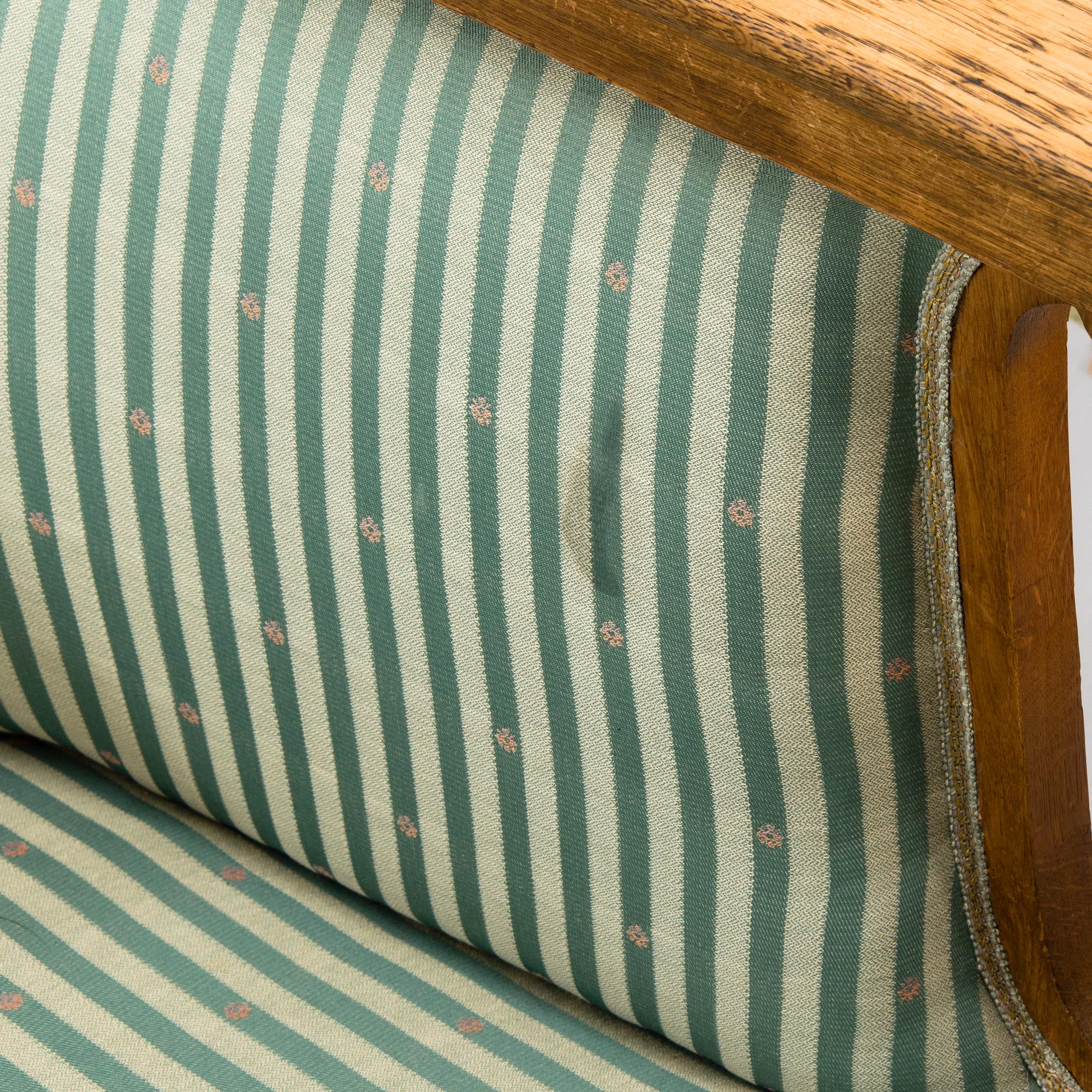 A 1920's 5-piece sofa suite.