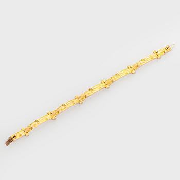 Björn Weckström, Rannekoru, 14K kultaa, "Tundra", Lapponia 1967.