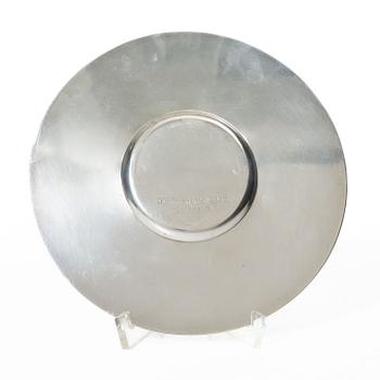 Atelier Borgila, dish, sterling silver, Stockholm 1943.