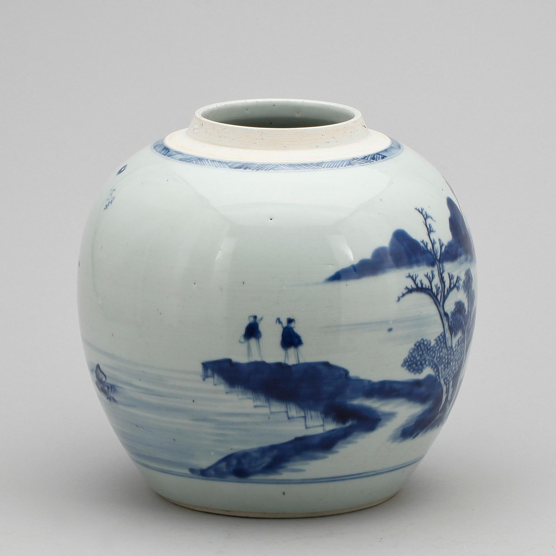 BOJAN, porslin, Kina, tidigt 1800-tal.