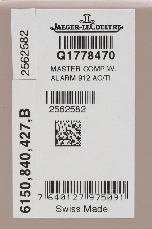 JAEGER-LECOULTRE, Master Compressor, Extreme W-Alarm, armbandsur, 46 mm, kronograf.