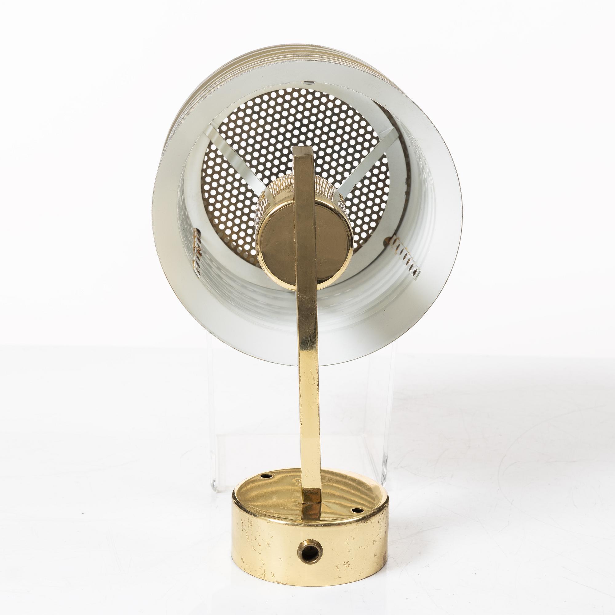 Hans-Agne Jakobsson, a model 'V299' wall lamp, Hans-Agne Jakobsson AB, Markaryd, 1960's/70's.