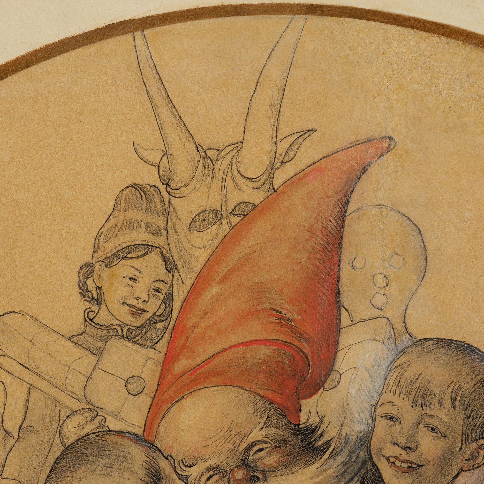 Carl Larsson, "Jultomten".