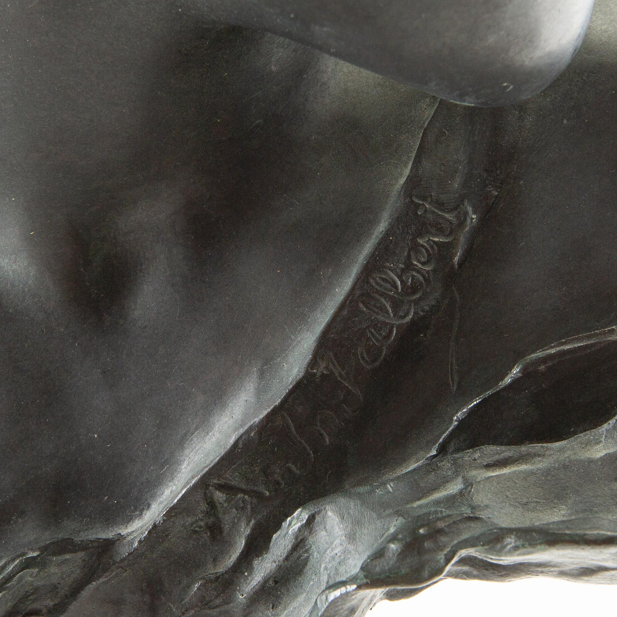 Jean-Antoine Injalbert, skulptur "L'enfant rieur".