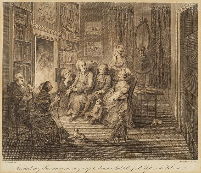 Elias Martin, Engravings, 8 pcs.