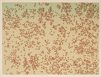 43. Ed Ruscha, "Red ants", ur: "Insects".