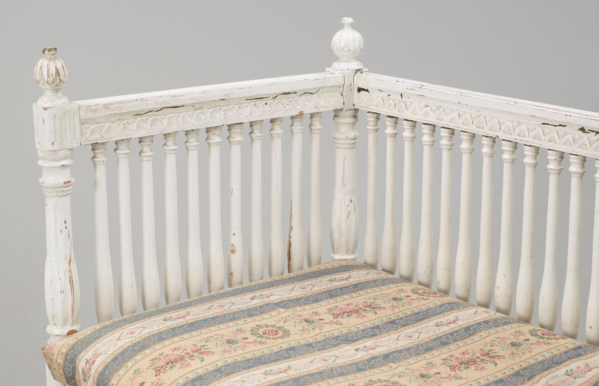 SOFFA, gustaviansk stil, 1900-talets första hälft.