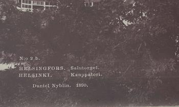 FOTOGRAFIER, 4 st, Daniel Nyblin, Helsingfors 1890 och 1893.