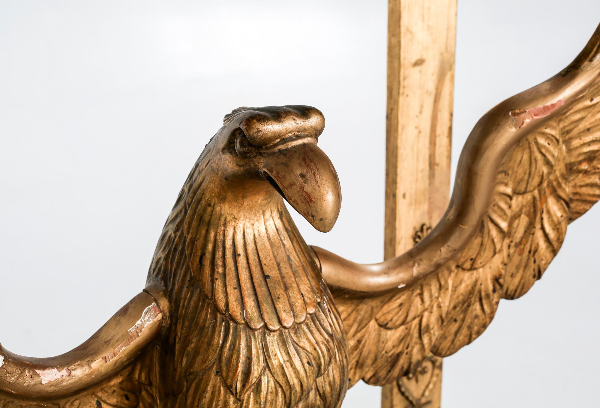 SPEGEL med KONSOLBORD, empire, 1800-talets första hälft.