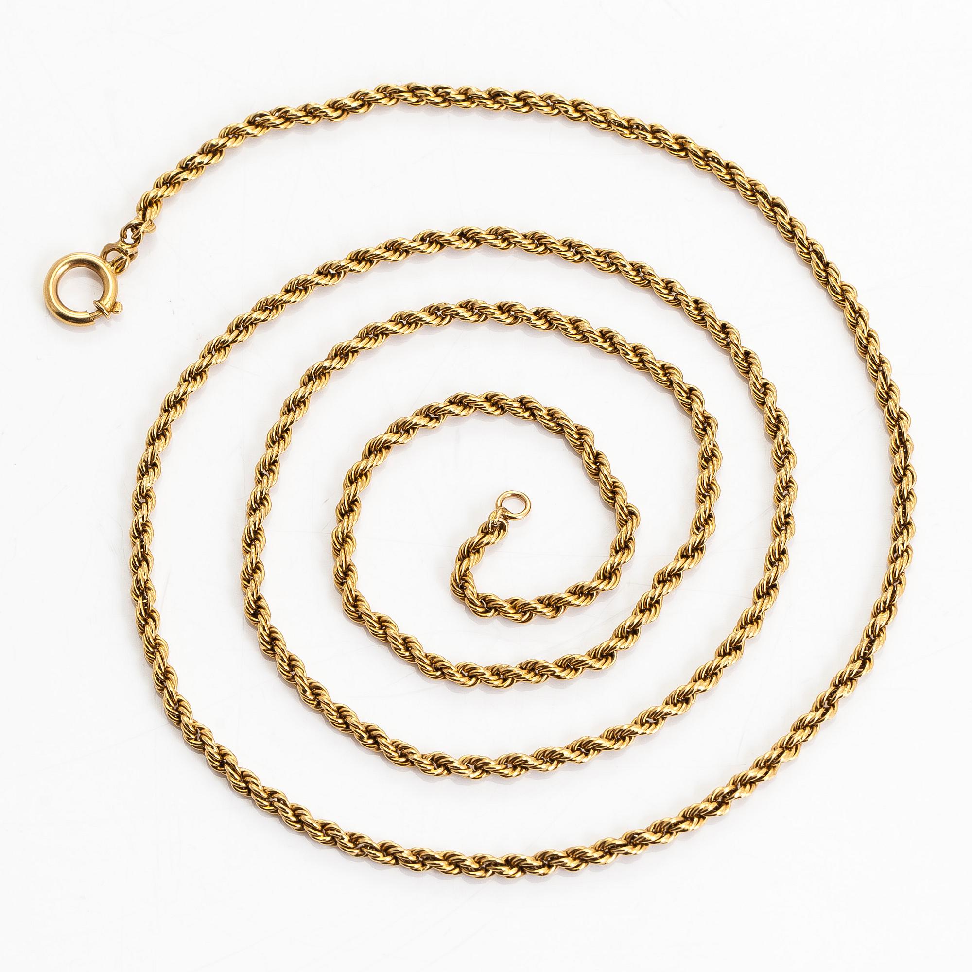Foreign gold chain store