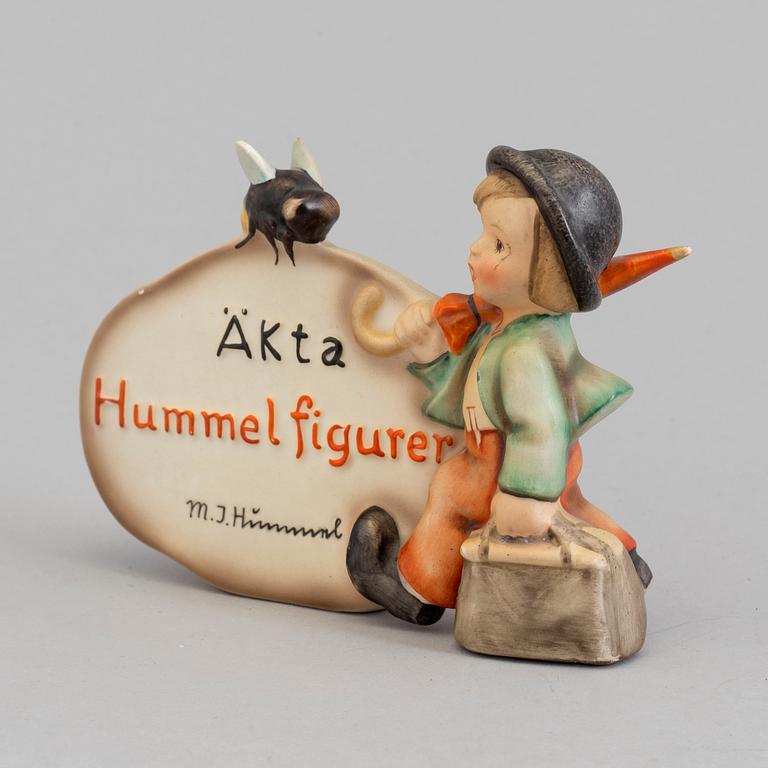 Hummel 209 TMK-2. Swedish language plaque figurine.