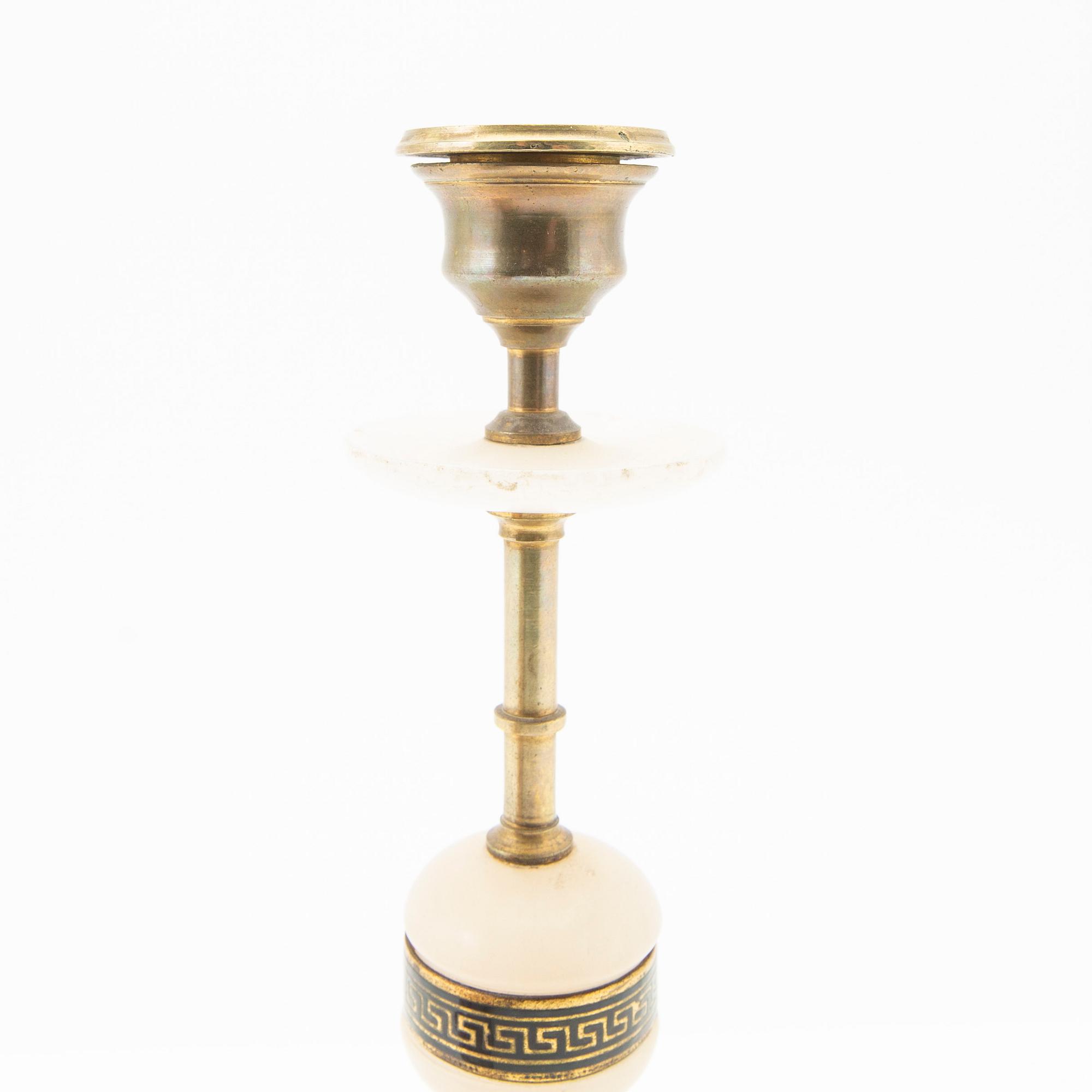 Candelabras, a pair, second half of the 20th century.