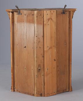 A Swedish wall cabinet dated 1797.