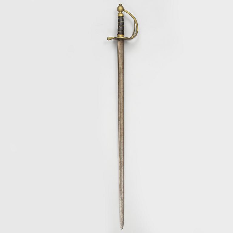 A Danish cavalry sword 1813 pattern.