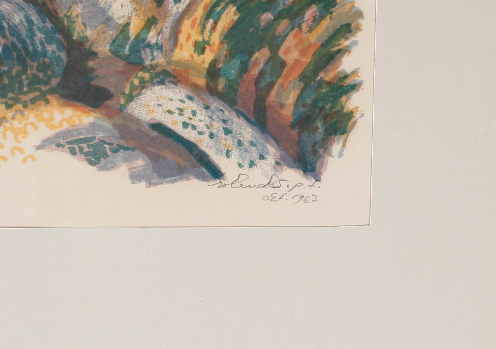 ROLAND SVENSSON, 2st, färglitografier, signerade och numrerade 16/30 resp p.t.