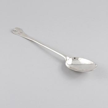 RAGUSKED, silver, möjligen England, 1800-tal. Vikt 195 g.