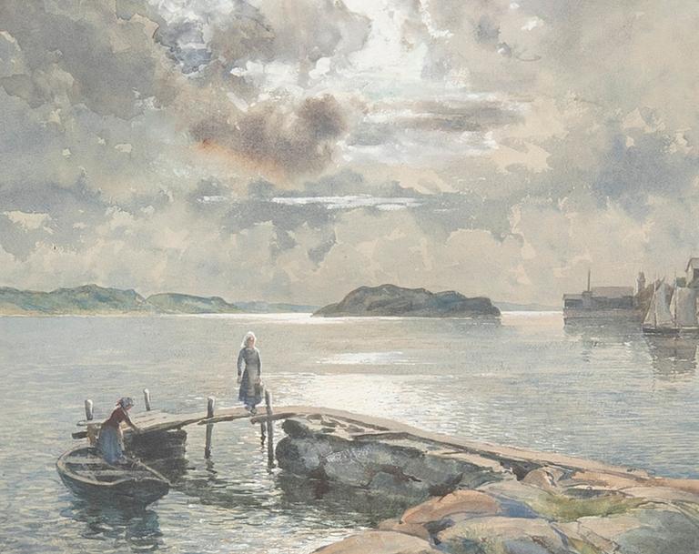 Anna Gardell-Ericson, Motif from Lysekil.