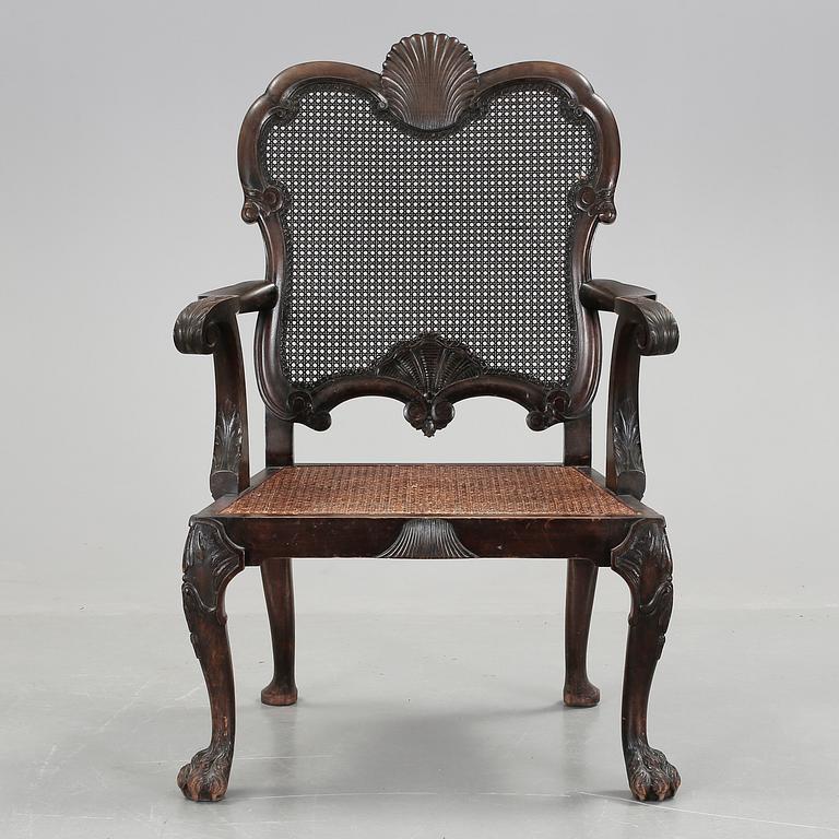 KARMSTOL, rokokostil/barockstil, 1900-talets första hälft.