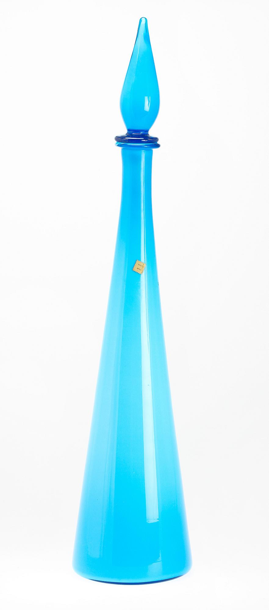 KARAFF, glas, Venini, Murano, Italien, 1900-talets andra hälft.