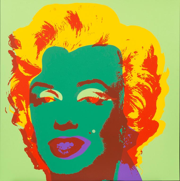 ANDY WARHOL, a set of 10 serigraph published by Sunday B Morning.