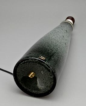 BORDSLAMPA, glas, Hyllinge, 1900-talets mitt.